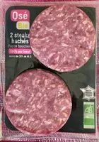 Mängden socker i Steaks hachés façon bouchère