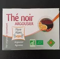 Mängden socker i Thé noir Argousier