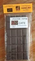Mängden socker i Chocolat noir café