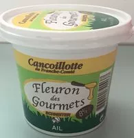 Mängden socker i Cancoillotte à l'ail