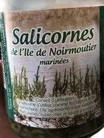 Mängden socker i Salicornes de l'ile de Noirmoutier marinees