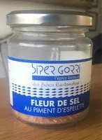 Mängden socker i Fleur de sel au piment d'espelette