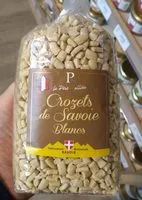 Mängden socker i Crozets de Savoie Blancs