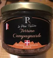 Mängden socker i Terrine Campagnarde