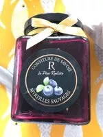 Mängden socker i Confiture de Myrtilles sauvages