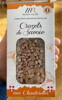 Mängden socker i Crozets de Savoie