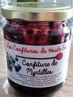 Mängden socker i Confiture de myrtilles