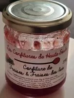 Mängden socker i Confiture de fraises et fraises des bois