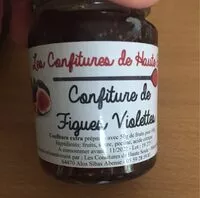 Mängden socker i Confiture de figues violettes