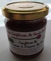 Mängden socker i Confiture de fraise et fraise des bois