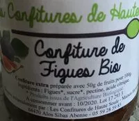 Mängden socker i Confiture de figues bio