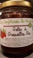 Mängden socker i Gelée de Groseilles Bio