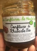 Mängden socker i Confiture de rhubarbe bio
