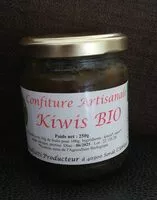 Mängden socker i Confiture Artisanale Kiwis Bio