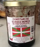 Mängden socker i Confiture de cerises noires au piment d'Espelette