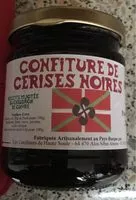 Mängden socker i Confiture de cerises noires