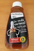 Mängden socker i Coulis de caramel au beurre salé