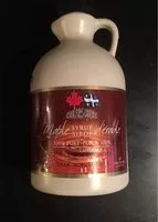 Mängden socker i 1L Sirop Erable