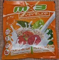 Mängden socker i Muesli au Lait - Framboise - Fraise - Figue