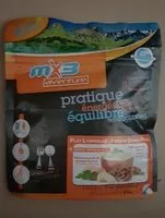 Mängden socker i Hachis parmentier lyophilisé