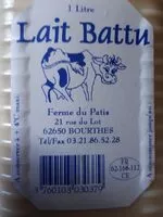 Mängden socker i Lait battu