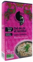 Mängden socker i Dal de riz et lentilles