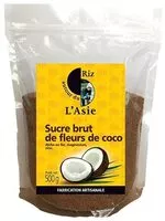 Mängden socker i Sucre brut de fleurs de coco