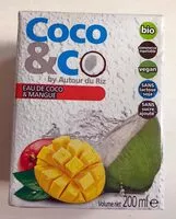 Mängden socker i Eau de coco & mangue