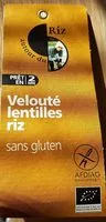 Mängden socker i Velouté Lentilles Riz
