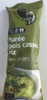 Mängden socker i Purée pois cassés riz sans gluten