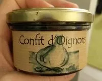 Mängden socker i Confit d'oignons