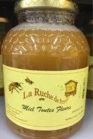 Mängden socker i Miel toutes fleurs