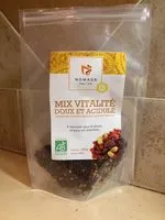 Mängden socker i Mix vitalité