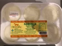 Mängden socker i Faisselle au lait du vercors