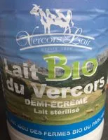 Mängden socker i Lait bio du vercors demi ecreme