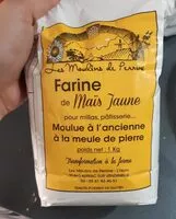 Mängden socker i Farine de maïs jaune