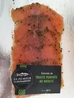 Mängden socker i Émincés de Truite marinée au basilic