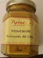 Mängden socker i Moutarde de Brisures de Cèpes