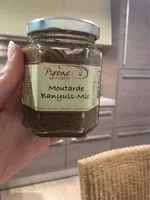 Mängden socker i Moutarde banylus-miel