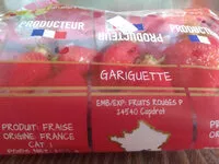 Mängden socker i Fraises Gariguette, Catégorie 1