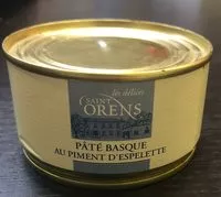 Mängden socker i Pâté Basque au piment d’espelette