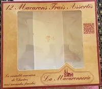 Mängden socker i 12 macarons frais assortis