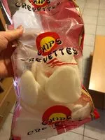 Mängden socker i Chips de Crevette
