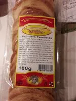 Mängden socker i Palmiers Feuilletés