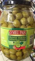 Mängden socker i Olives Vertes Dénoyautées