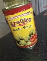 Mängden socker i Olive vertes