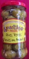 Mängden socker i Olives vertes farcies aux amandes