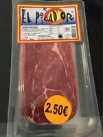 Mängden socker i Jambon Serrano