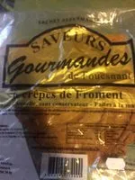 Mängden socker i 6 crepes de froment