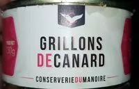 Mängden socker i Grillons de canard